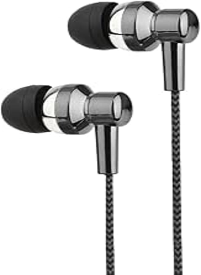 Astrum Wired Stereo Headset Earphone EB250 Metallic Paint Grey